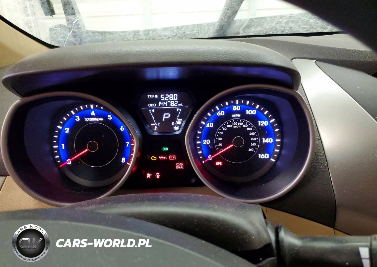 2013 Hyundai Elantra Gls VIN:KMHDH4AE9DU496695 - 9