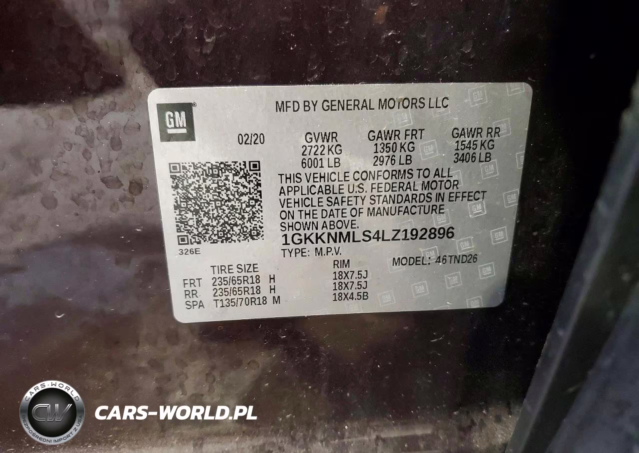 2020 GMC Acadia Slt VIN:1GKKNMLS4LZ192896 - 13