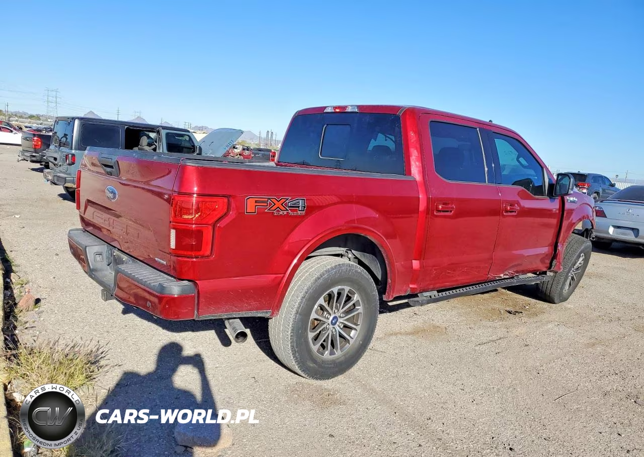 2019 Ford F150 Supercrew VIN:1FTEW1E40KKE81400 - 3