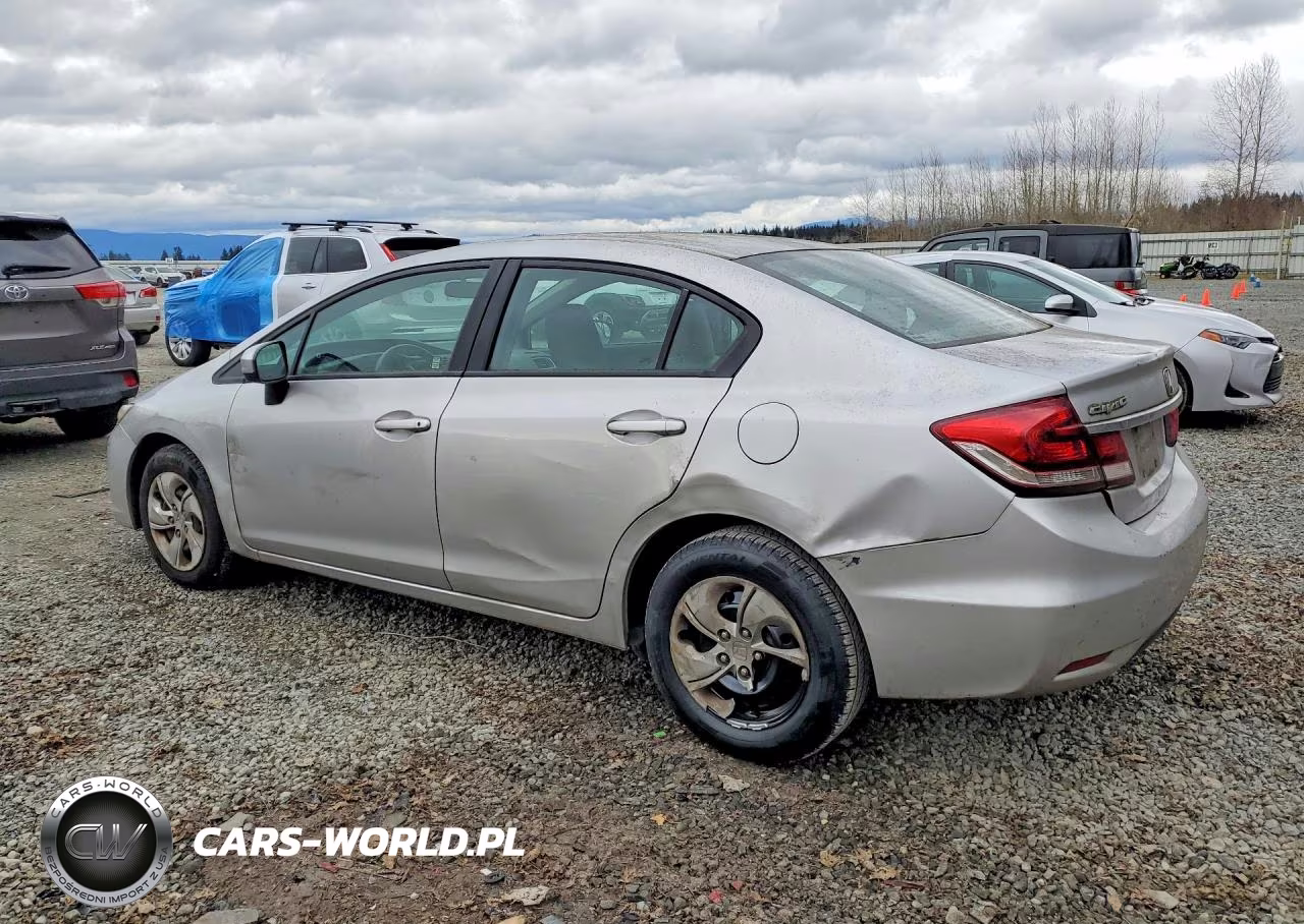 2015 Honda Civic Lx VIN:19XFB2F55FE253821 - 2