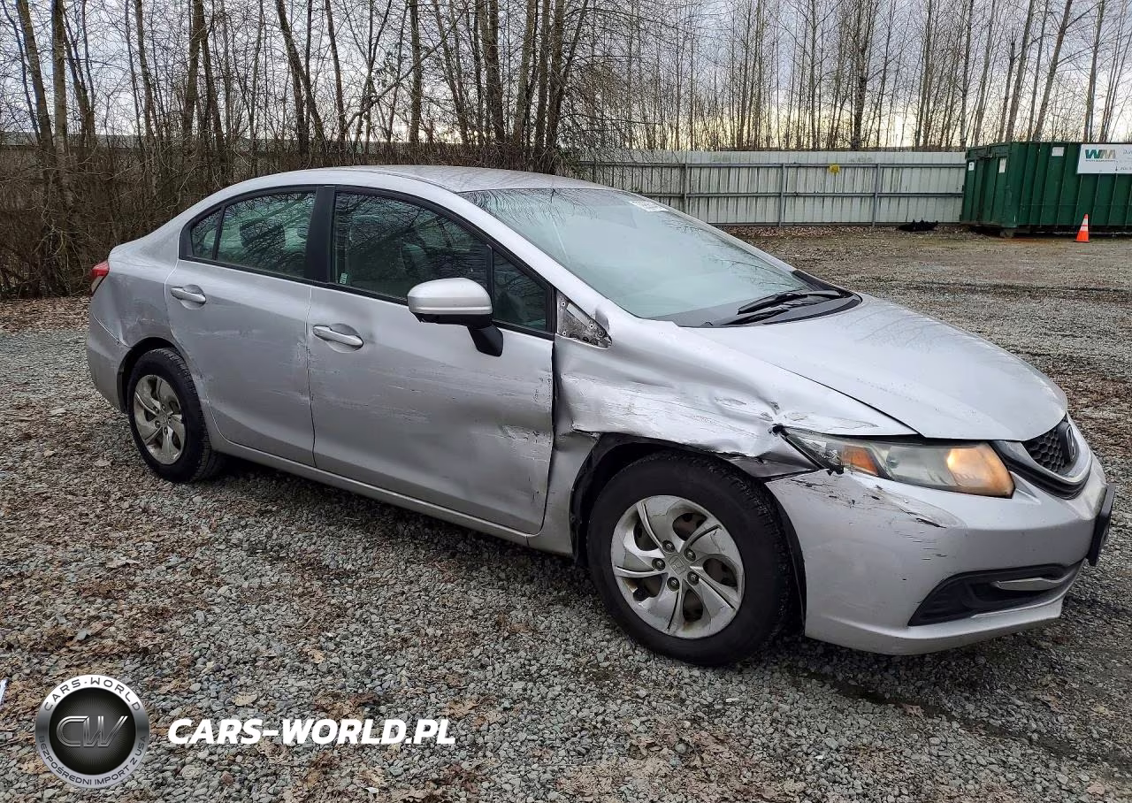 2015 Honda Civic Lx VIN:19XFB2F55FE253821 - 4