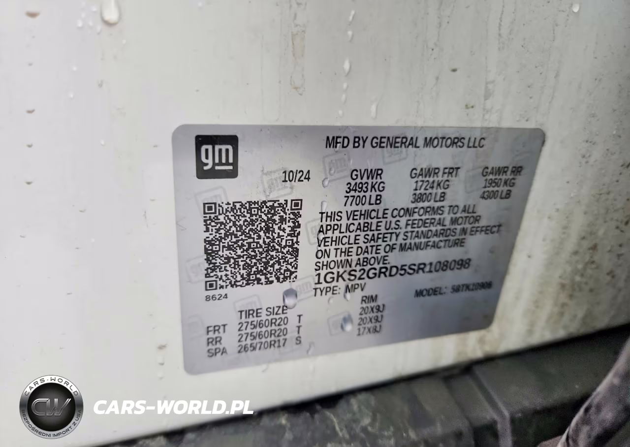 2025 GMC Yukon Xl Elevation VIN:1GKS2GRD5SR108098 - 14