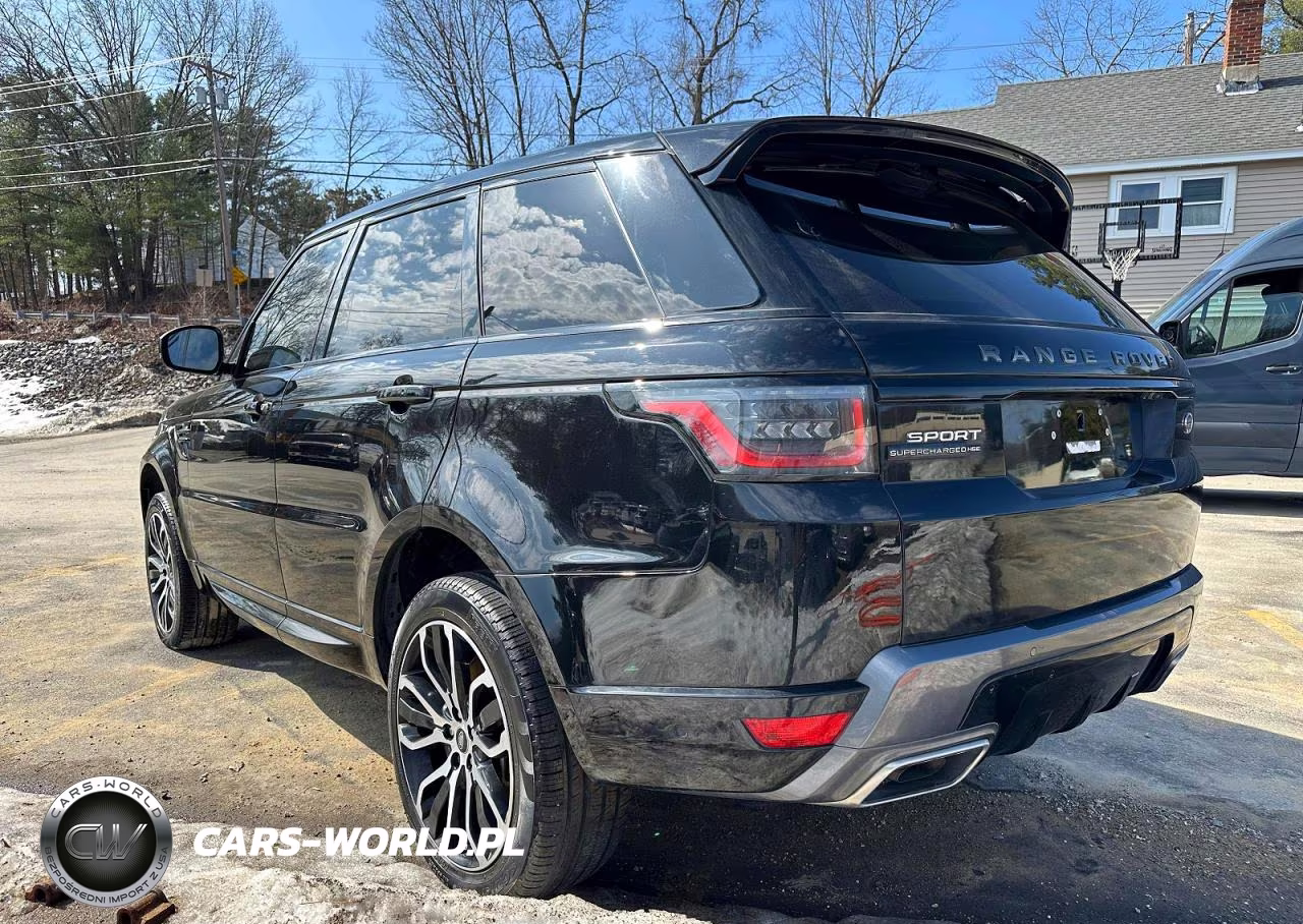 2021 Land Rover Range Rover Sport Hse Silver Edition VIN:SALWR2SU2MA755946 - 2