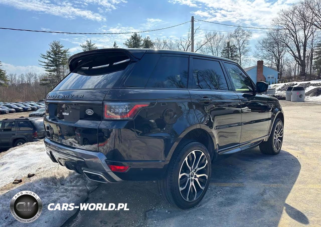 2021 Land Rover Range Rover Sport Hse Silver Edition VIN:SALWR2SU2MA755946 - 3