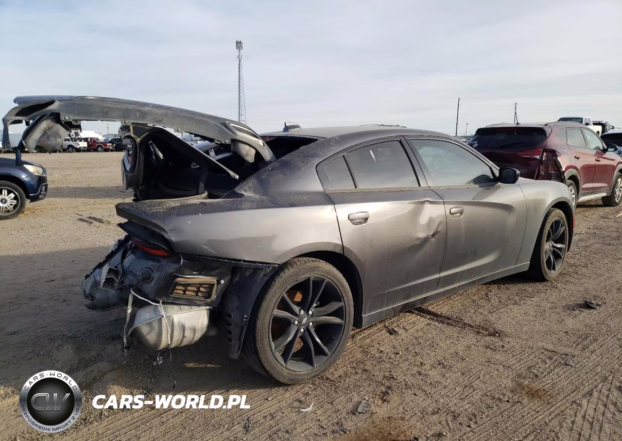 2018 Dodge Charger Sxt Plus VIN:2C3CDXHG3JH335475 - 3