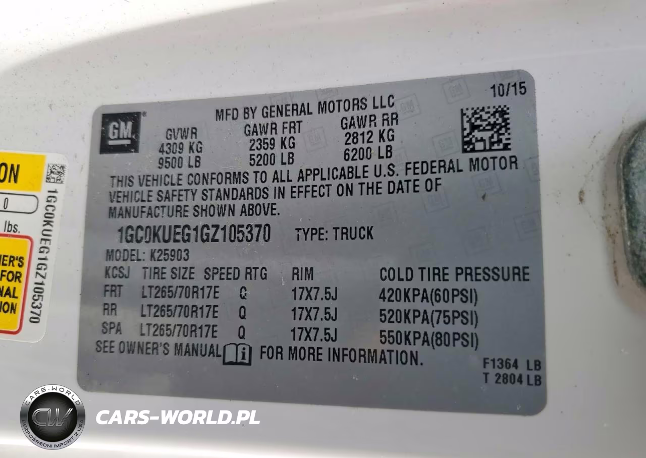 2016 Chevrolet Silverado K2500 Heavy Duty VIN:1GC0KUEG1GZ105370 - 13