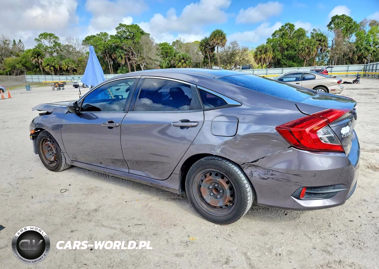 2018 Honda Civic Lx VIN:2HGFC2F54JH592422 - 2