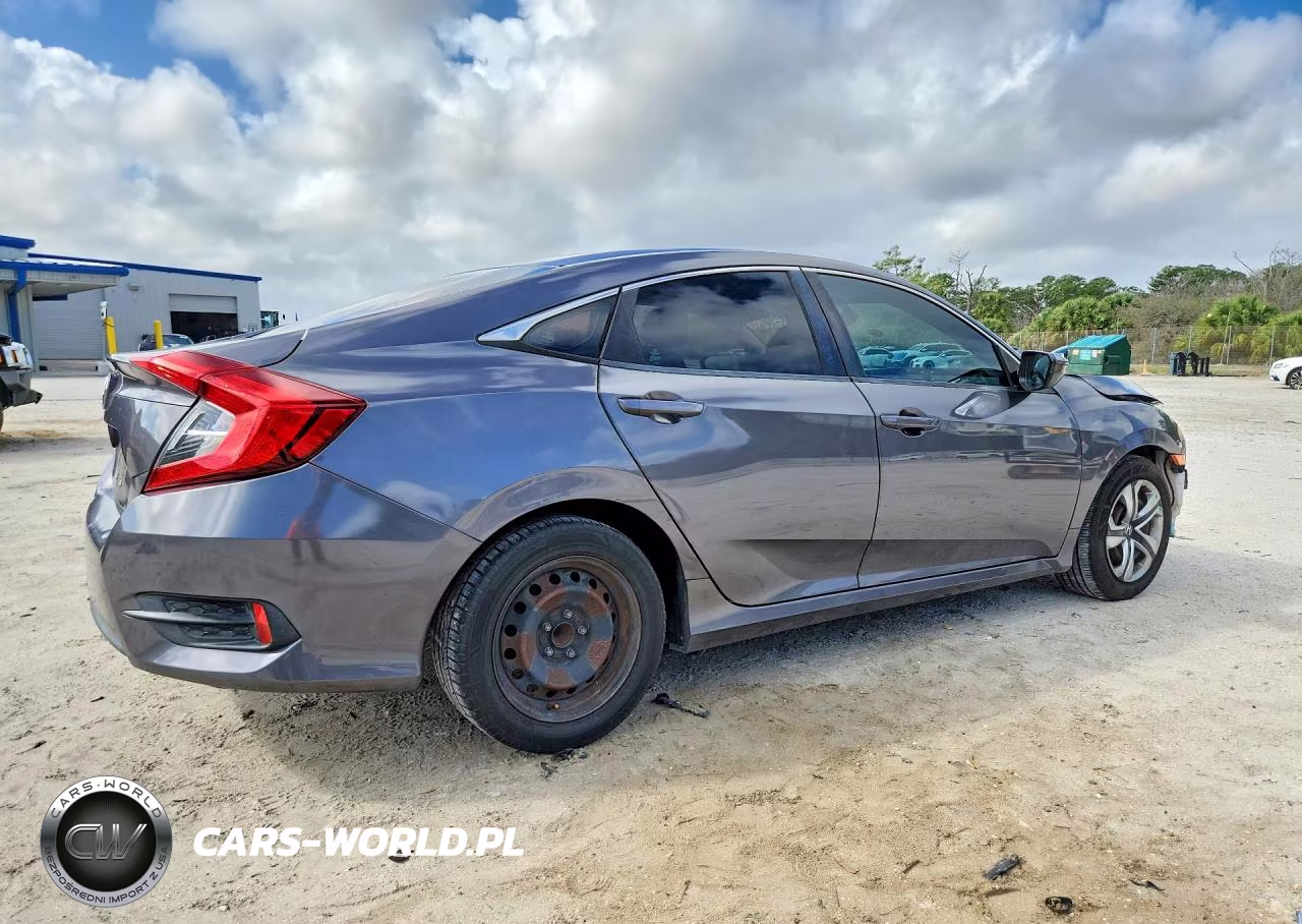 2018 Honda Civic Lx VIN:2HGFC2F54JH592422 - 3