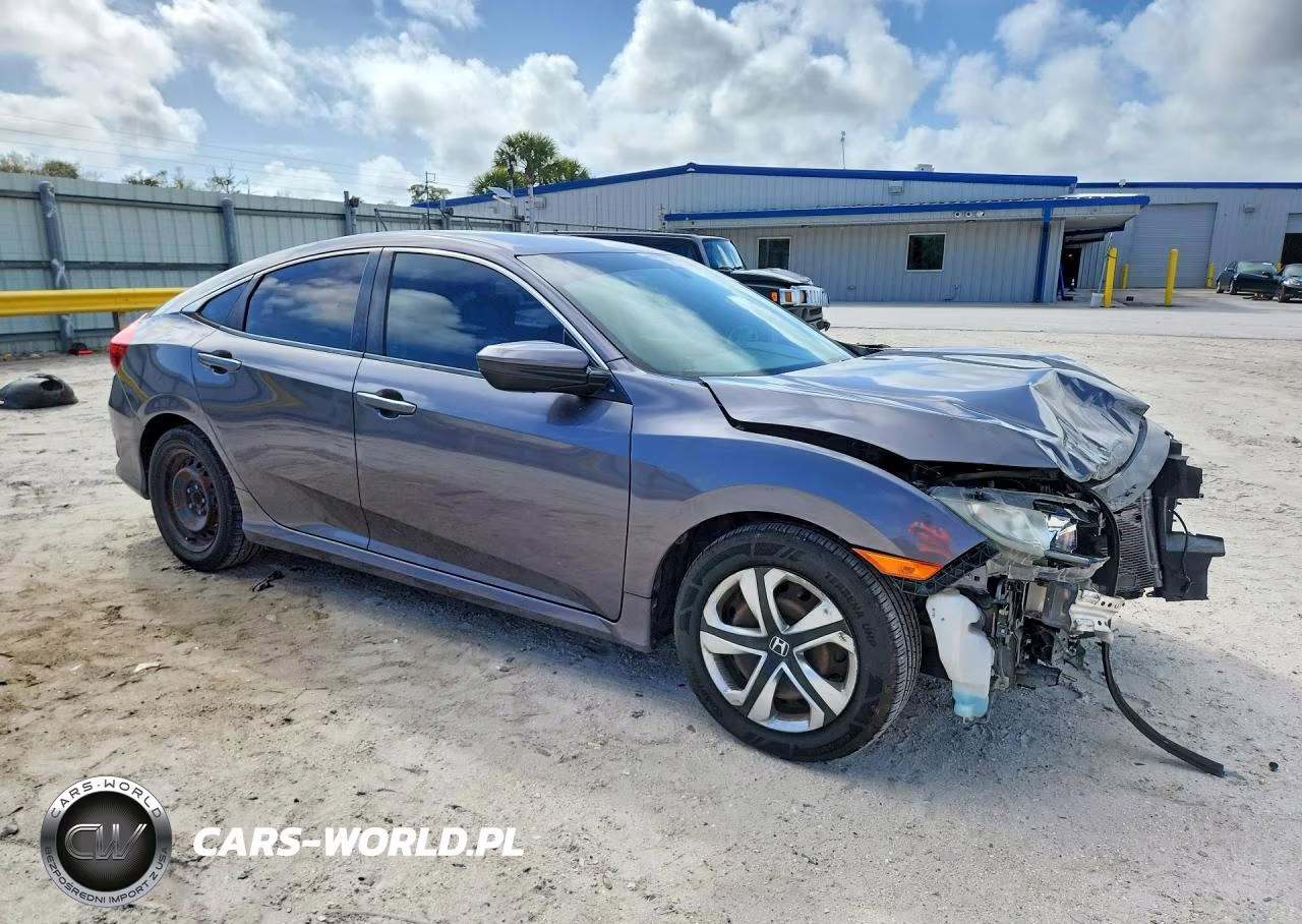 2018 Honda Civic Lx VIN:2HGFC2F54JH592422 - 4