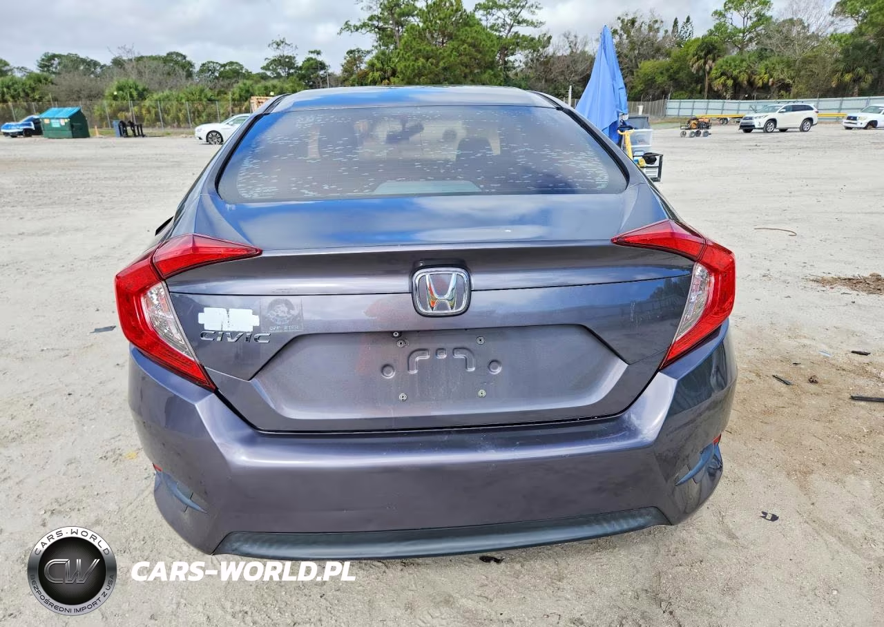 2018 Honda Civic Lx VIN:2HGFC2F54JH592422 - 6