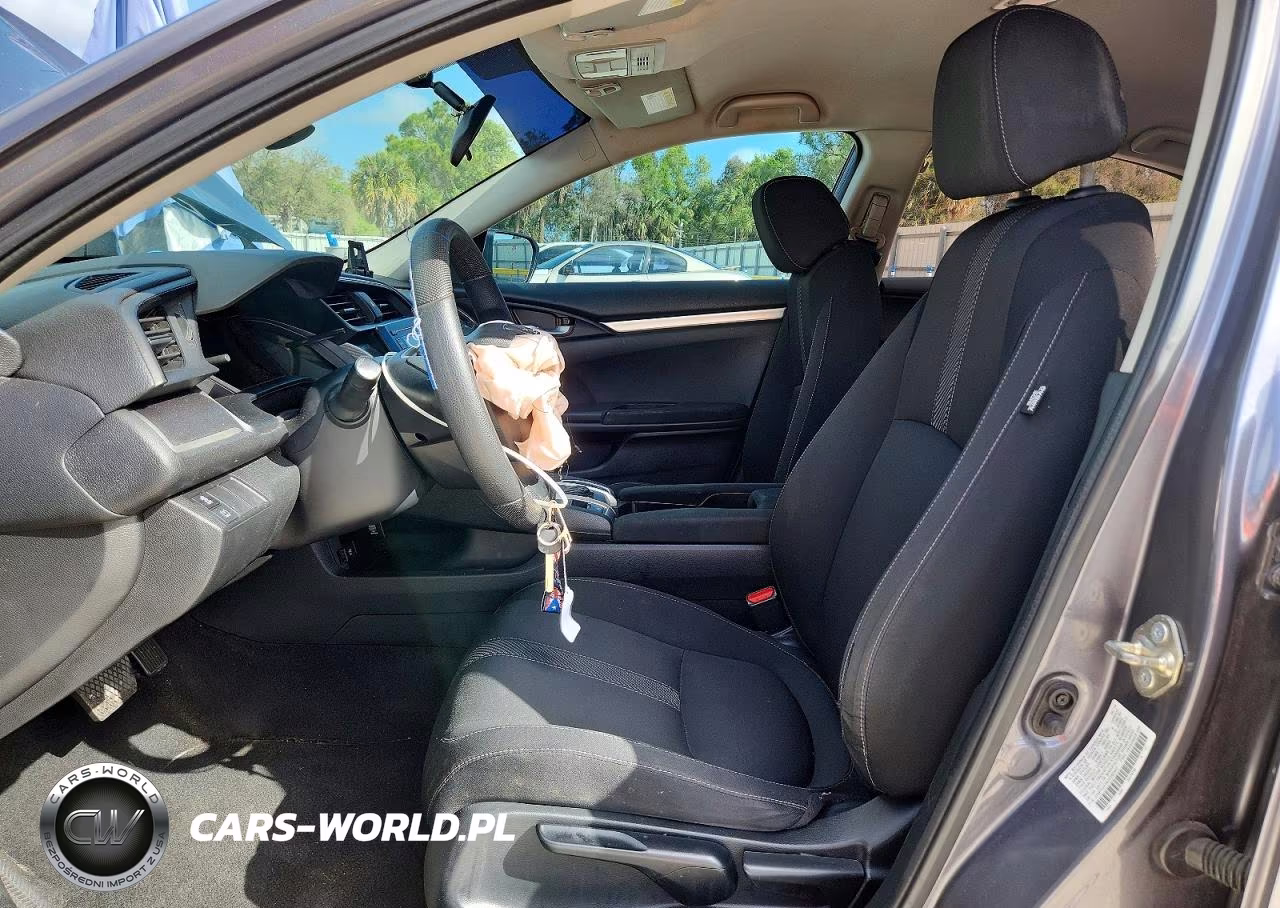 2018 Honda Civic Lx VIN:2HGFC2F54JH592422 - 7