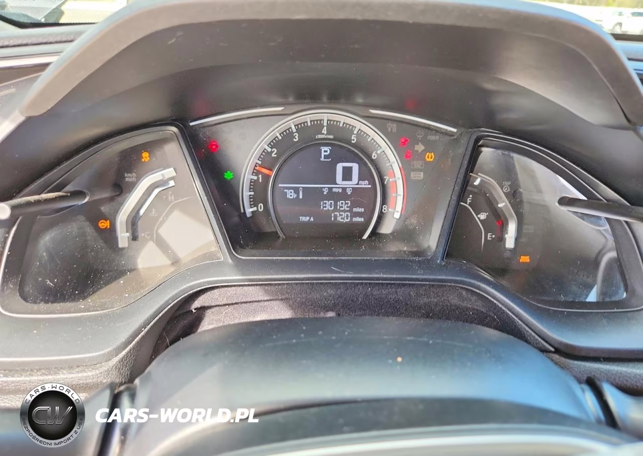 2018 Honda Civic Lx VIN:2HGFC2F54JH592422 - 9