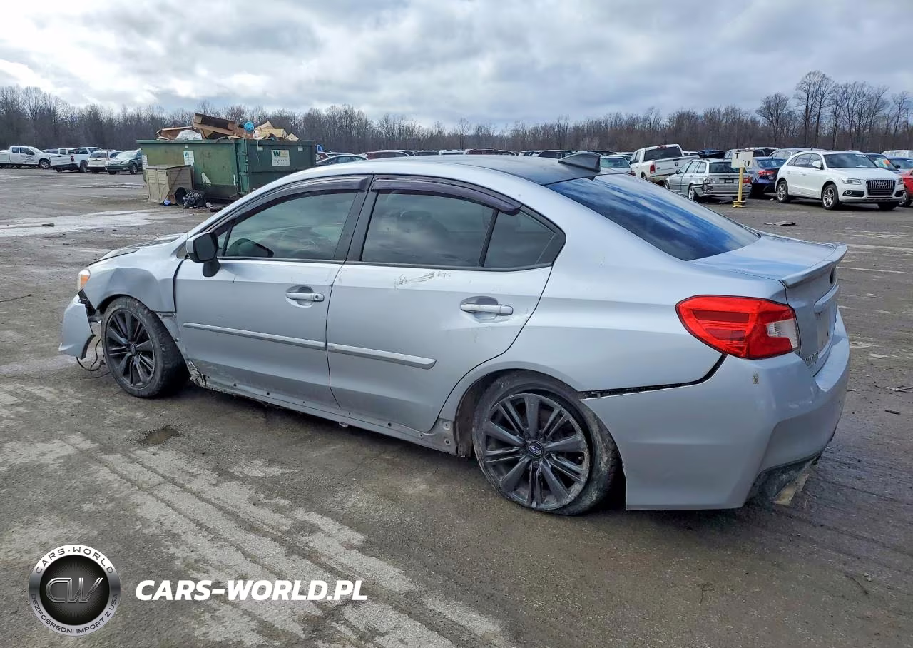 2016 Subaru Wrx VIN:JF1VA1B61G9806340 - 2