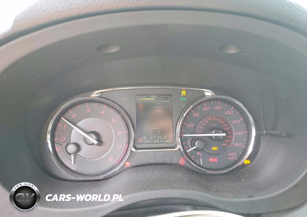 2016 Subaru Wrx VIN:JF1VA1B61G9806340 - 9