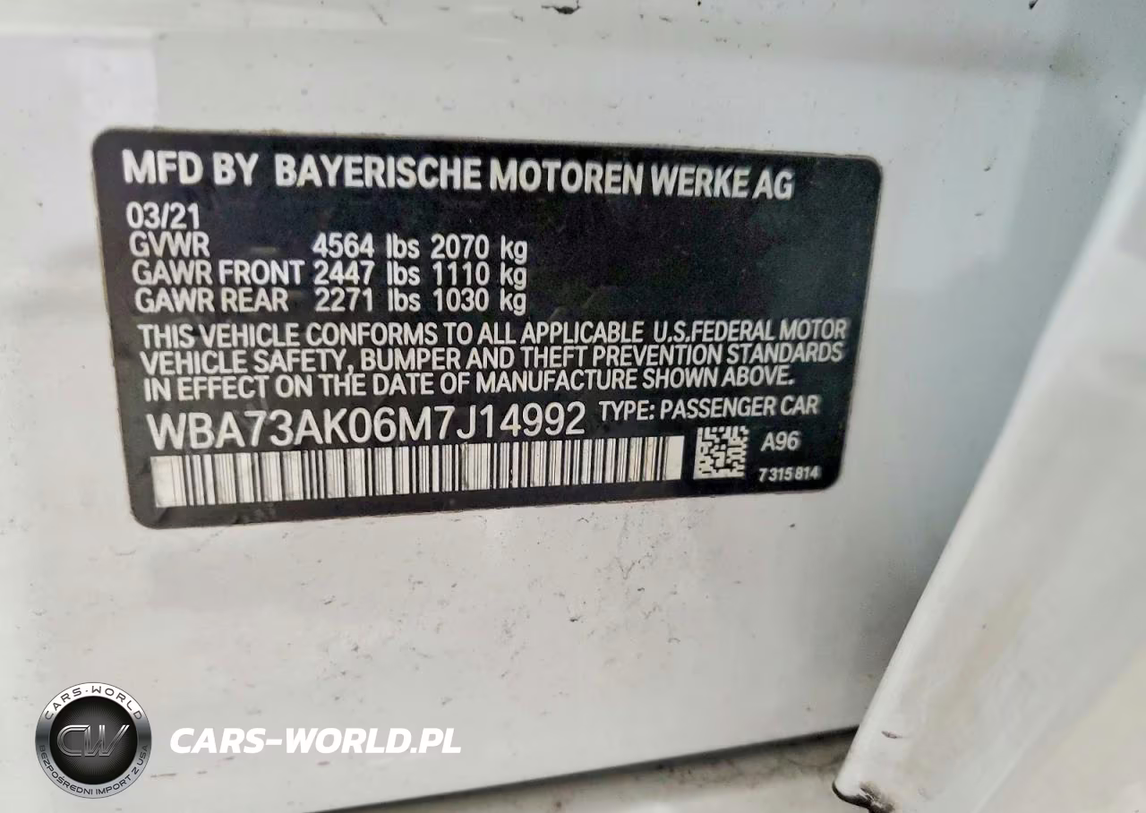 2021 BMW 228Xi VIN:WBA73AK06M7J14992 - 12