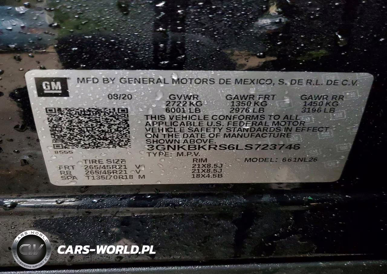 2020 Chevrolet Blazer Rs VIN:3GNKBKRS6LS723746 - 13