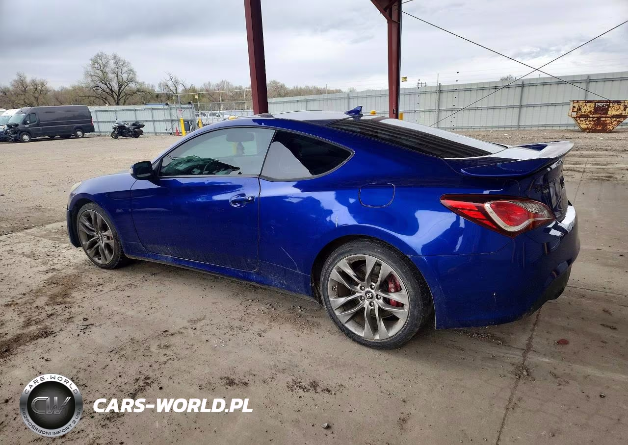 2013 Hyundai Genesis Coupe 3.8 Track VIN:KMHHU6KJ7DU080424 - 2