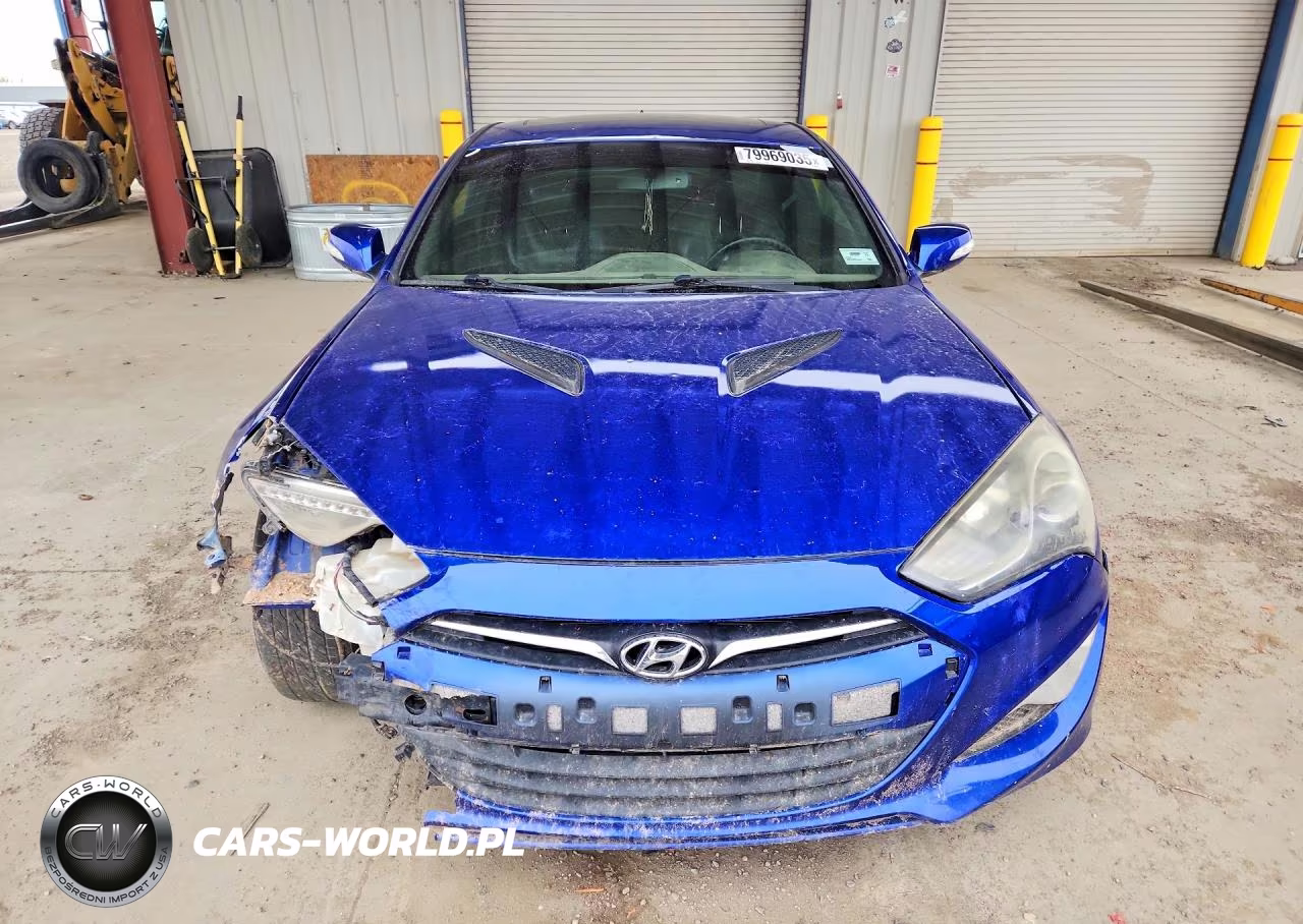 2013 Hyundai Genesis Coupe 3.8 Track VIN:KMHHU6KJ7DU080424 - 5