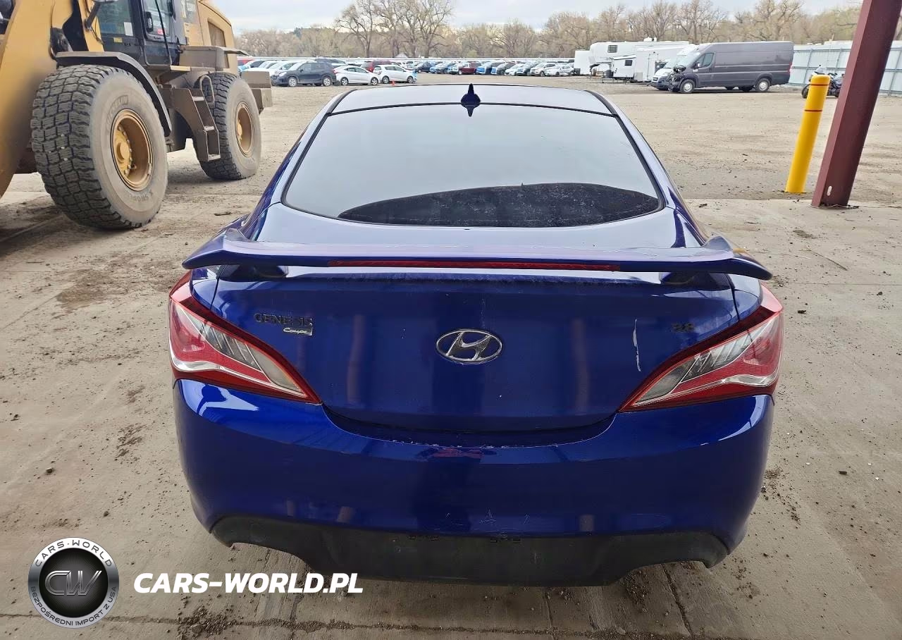 2013 Hyundai Genesis Coupe 3.8 Track VIN:KMHHU6KJ7DU080424 - 6