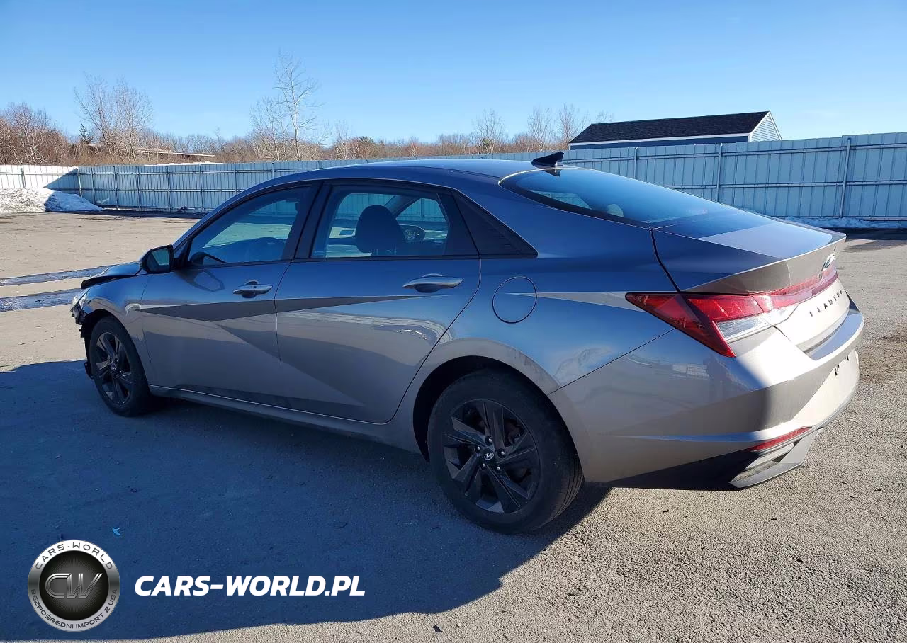 2021 Hyundai Elantra Sel VIN:KMHLM4AG7MU182133 - 2