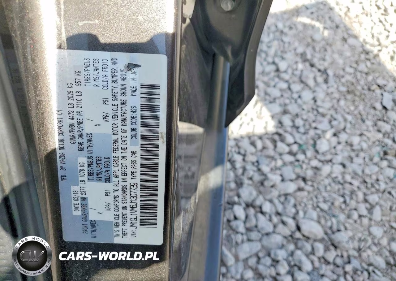 2018 Mazda 6 Touring VIN:JM1GL1VM6J1307739 - 12