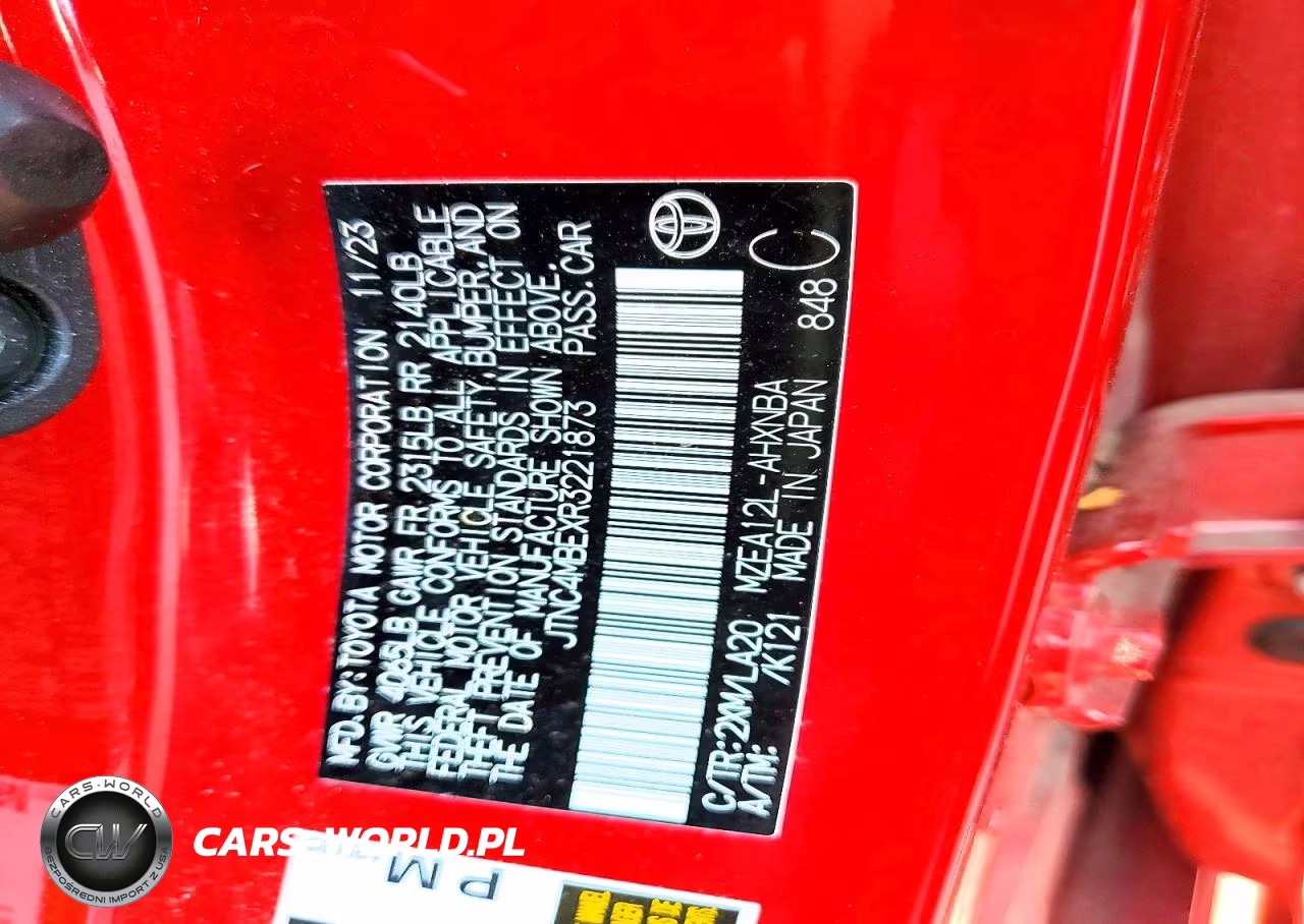 2024 Toyota Corolla Hatchback Xse VIN:JTNC4MBEXR3221873 - 12