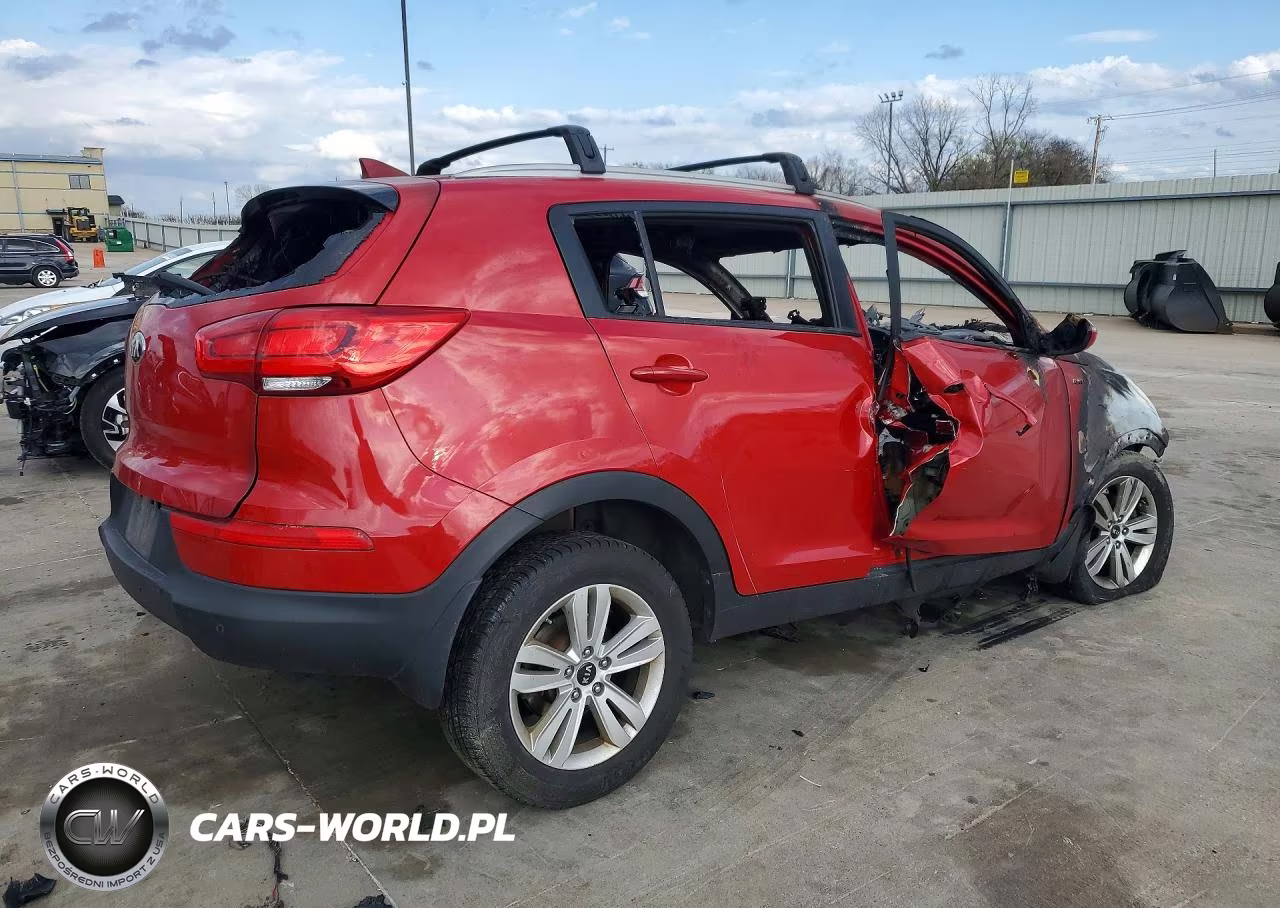 2014 Kia Sportage Lx VIN:KNDPBCAC4E7640892 - 3