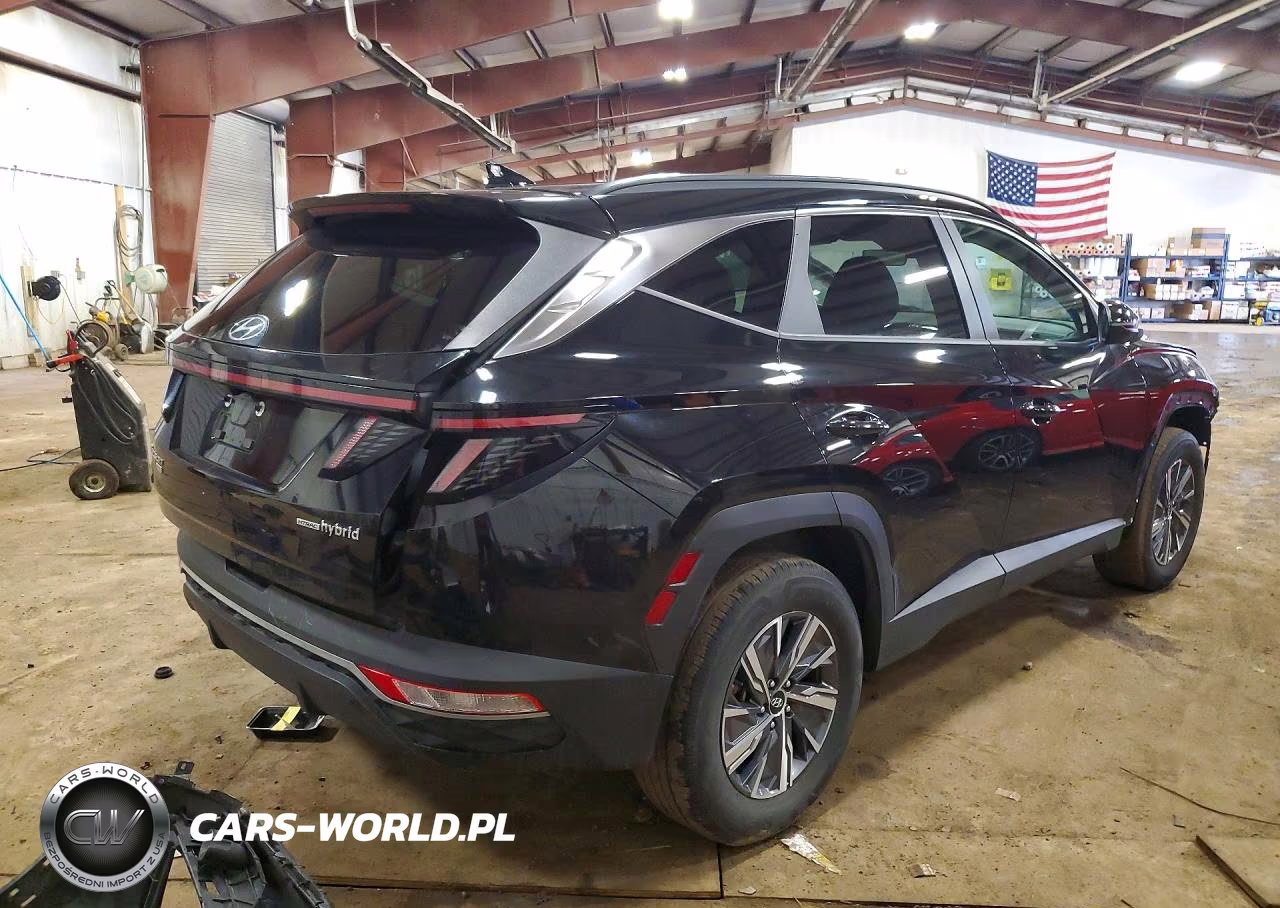 2023 Hyundai Tucson Hybrid Blue VIN:KM8JBCA16PU136493 - 3