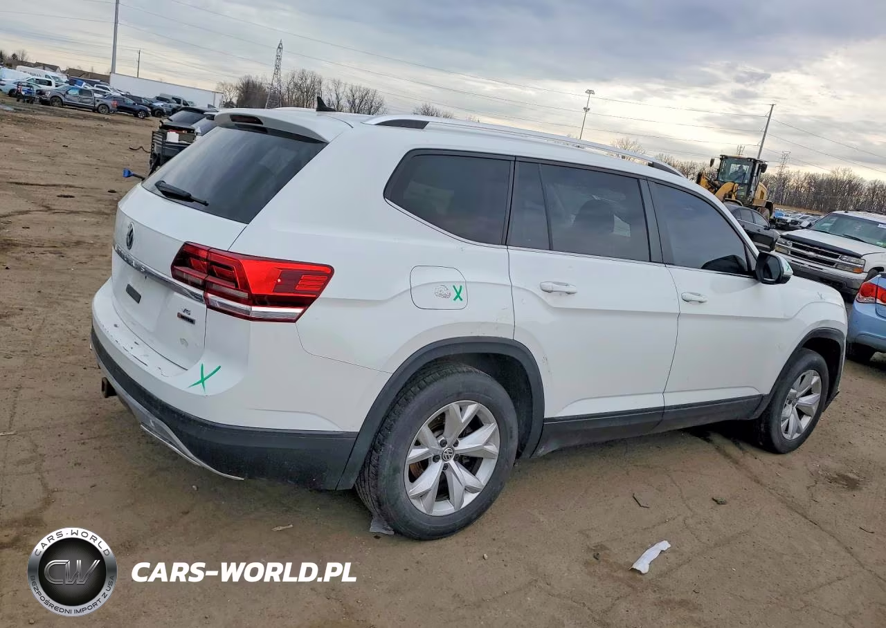 2019 Volkswagen Atlas Se VIN:1V2UR2CA2KC516903 - 3