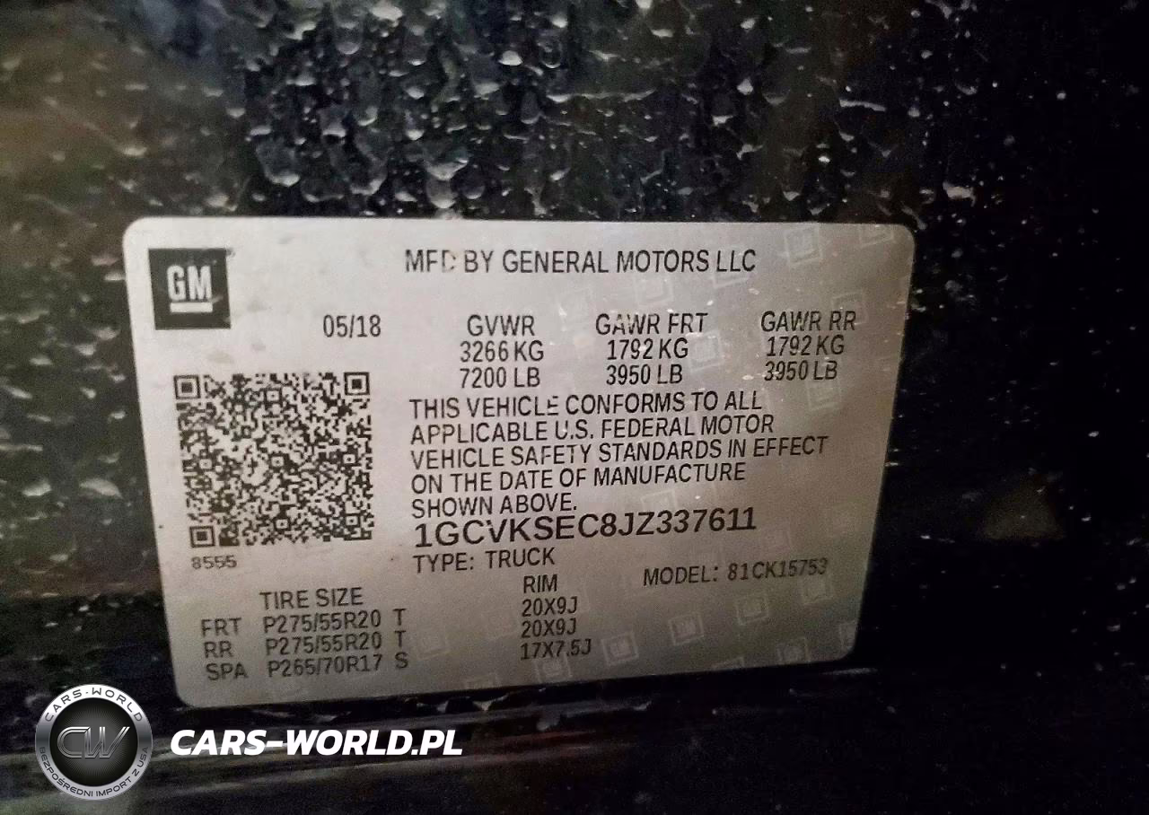 2018 Chevrolet Silverado K1500 Ltz VIN:1GCVKSEC8JZ337611 - 12