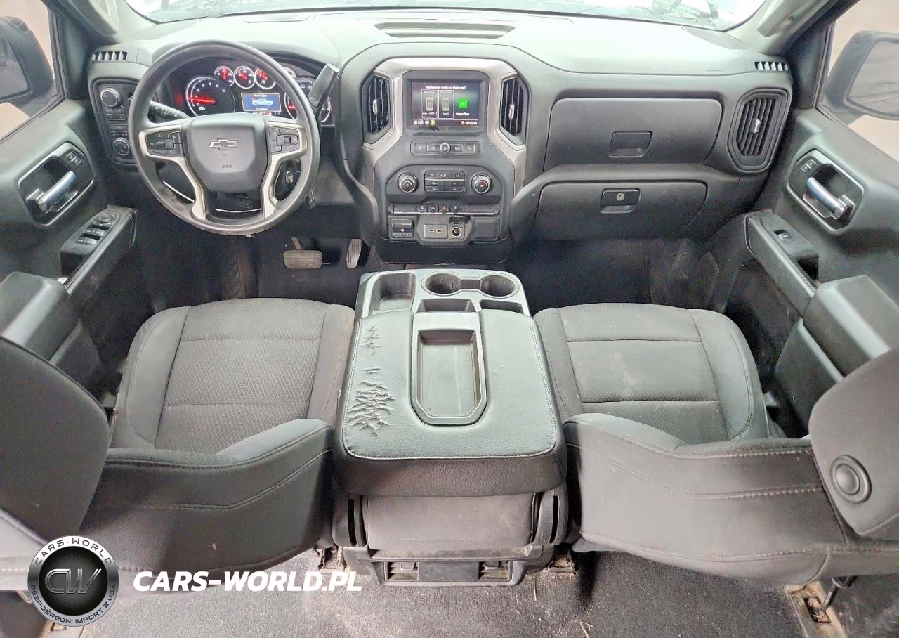 2021 Chevrolet Silverado K1500 Trail Boss Custom VIN:1GCPYCEF5MZ401535 - 8