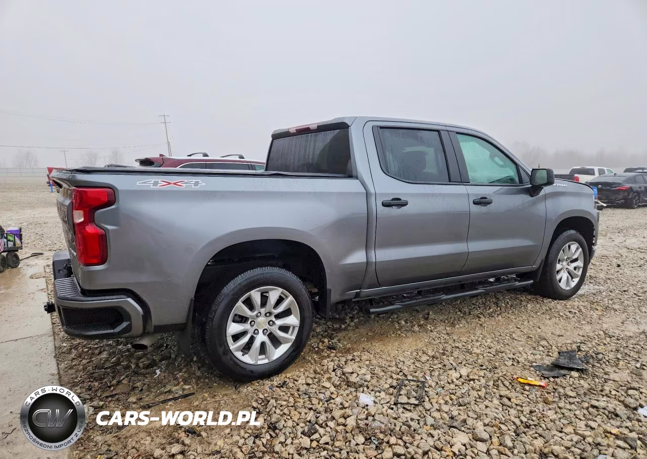 2021 Chevrolet Silverado K1500 Custom VIN:1GCPYBEK3MZ291236 - 3