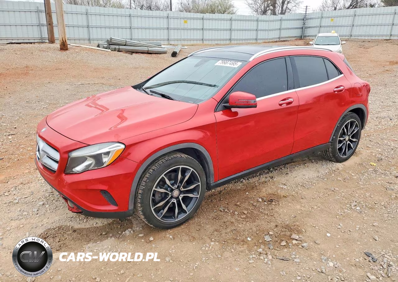 2017 Mercedes-Benz Gla 250 VIN:WDCTG4EB8HJ298419 - 1
