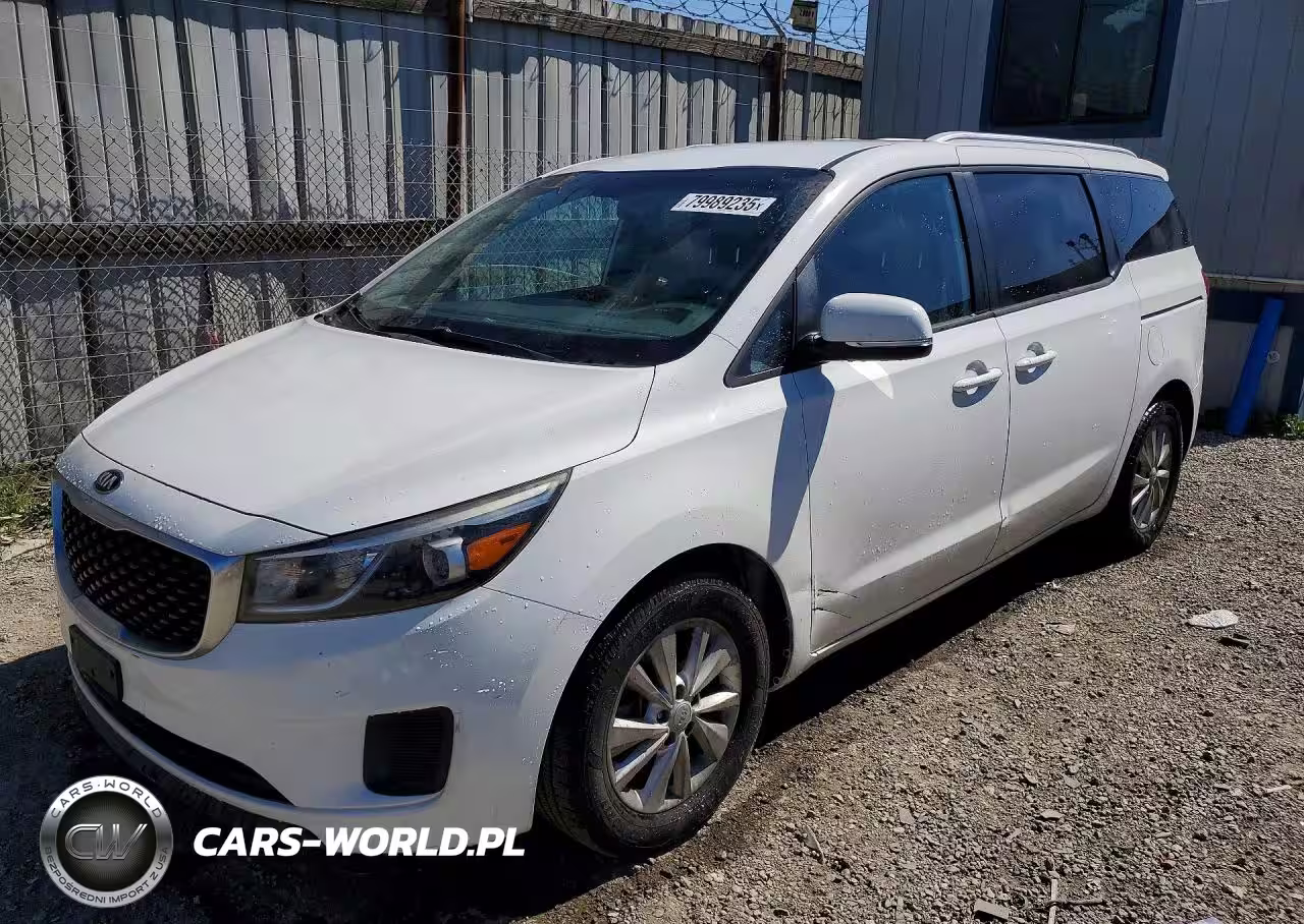 2016 Kia Sedona Lx Delivery Van