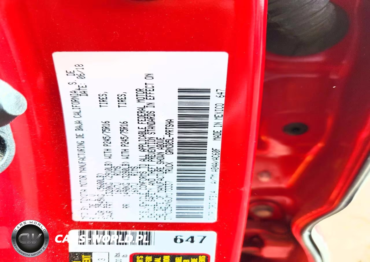 2018 Toyota Tacoma Sr V6 VIN:3TMCZ5AN8JM173337 - 13