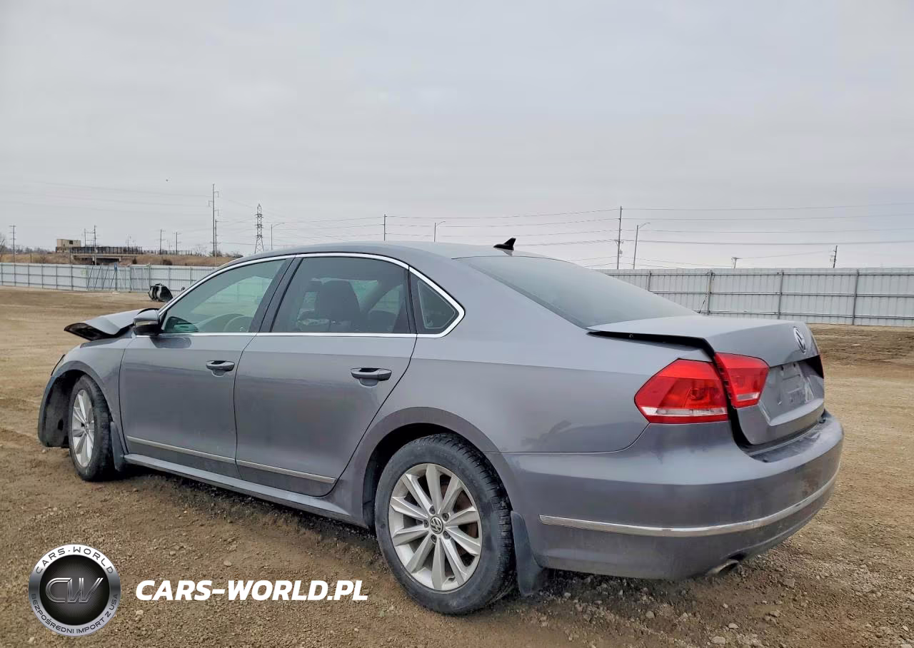 2012 Volkswagen Passat Sel VIN:1VWCP7A34CC079294 - 2