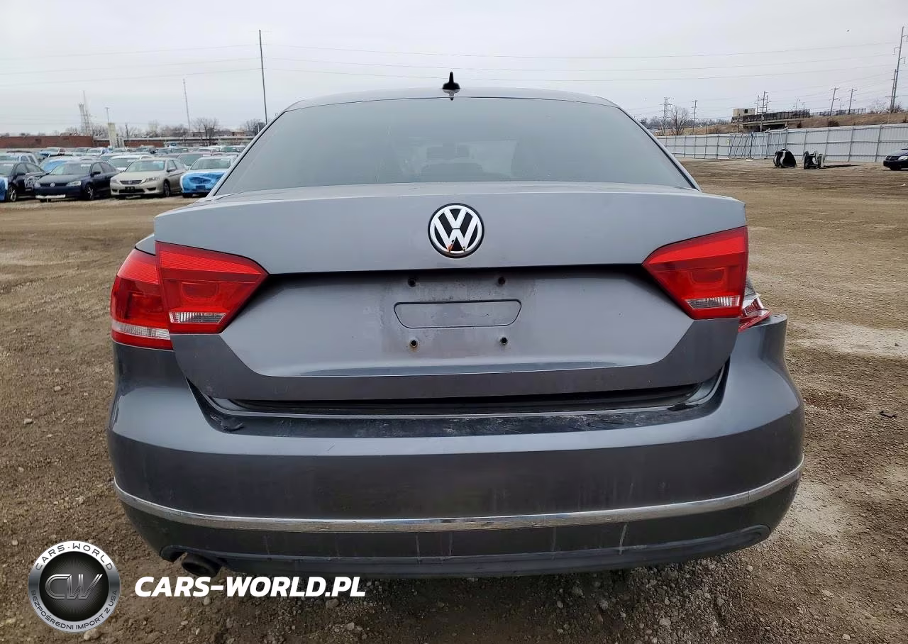 2012 Volkswagen Passat Sel VIN:1VWCP7A34CC079294 - 6