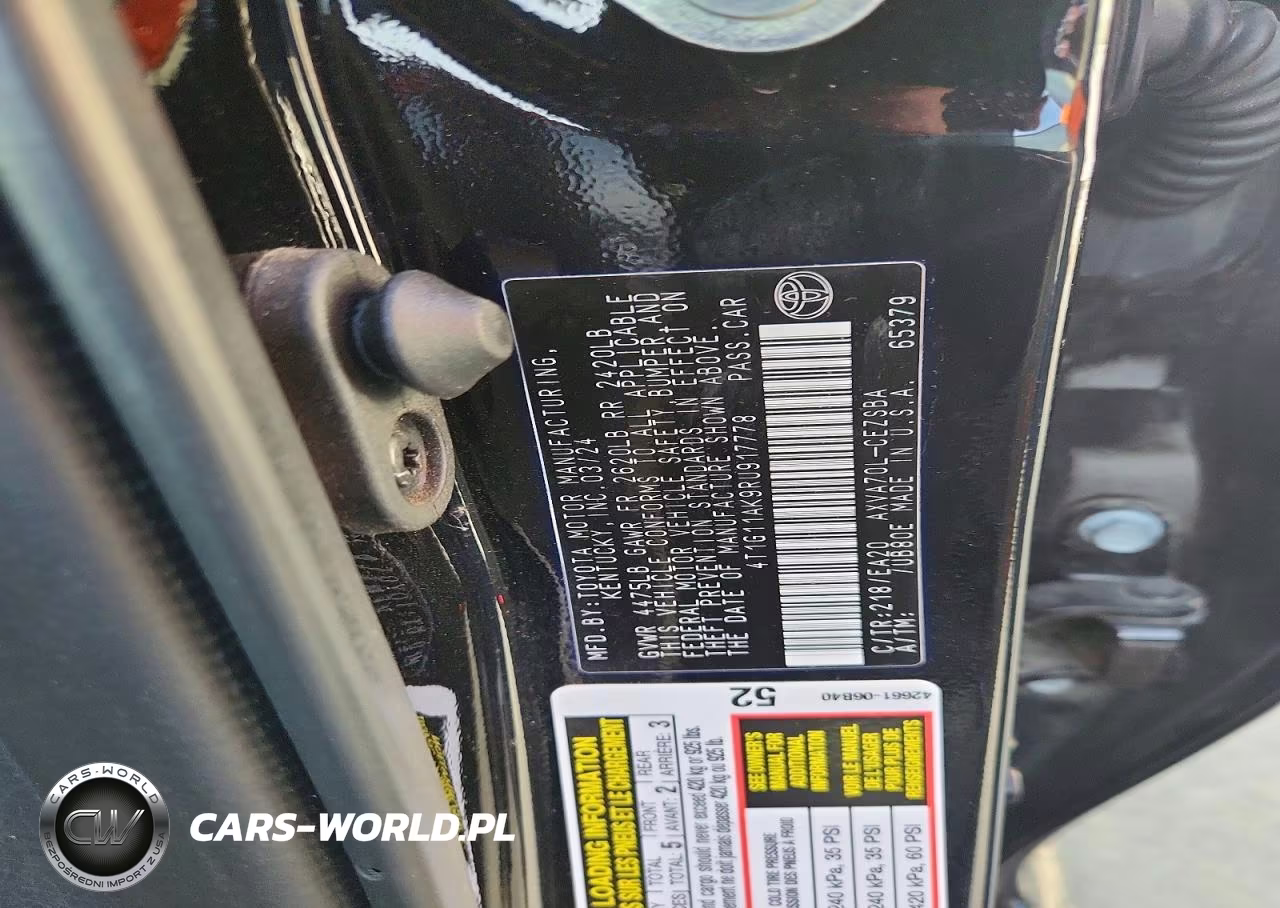 2024 Toyota Camry Se VIN:4T1G11AK9RU917778 - 13