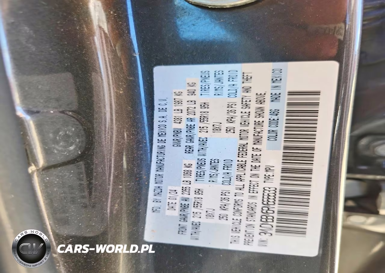 2024 Mazda Cx-30 Select VIN:3MVDMBBM6RM655533 - 12