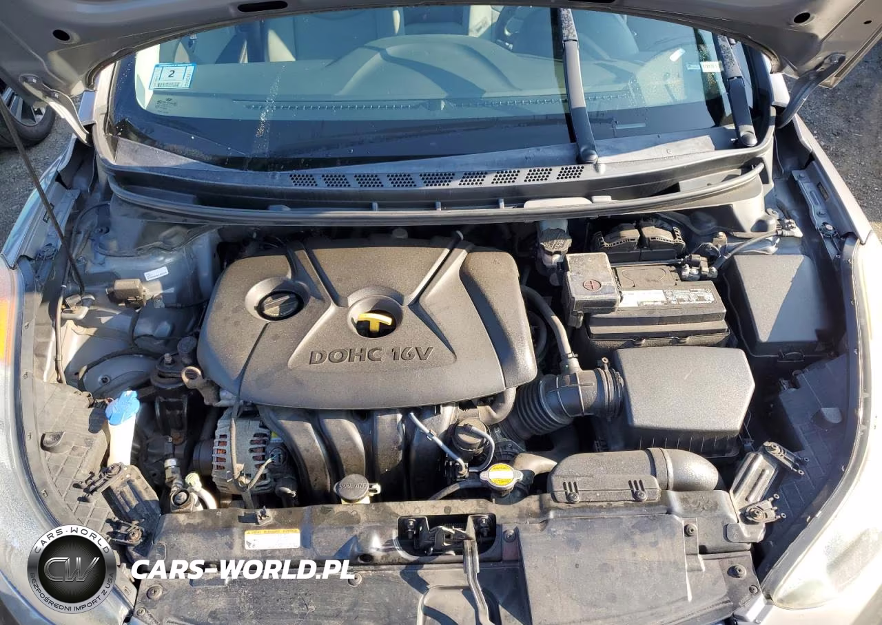 2012 Hyundai Elantra Gls VIN:5NPDH4AE2CH148685 - 11