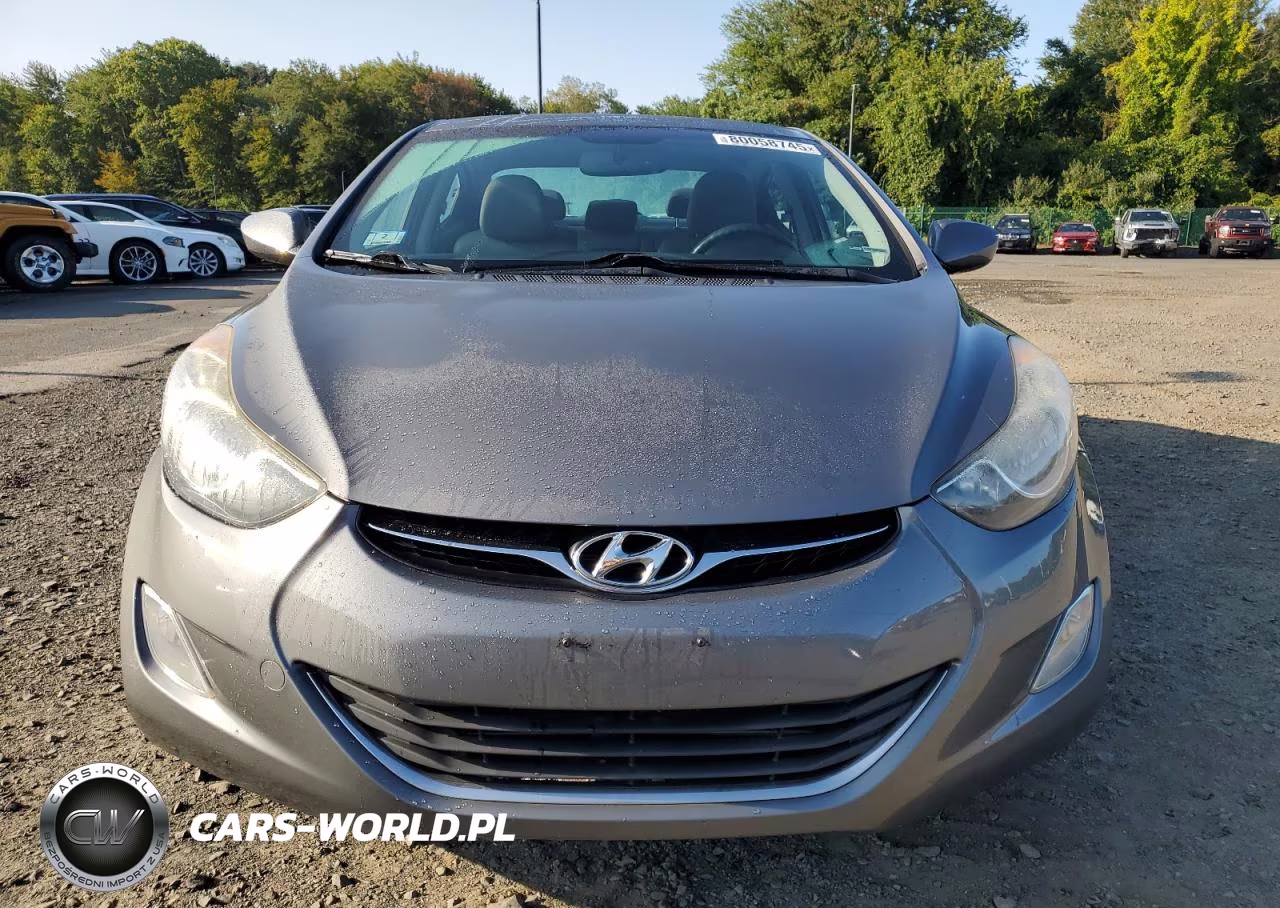 2012 Hyundai Elantra Gls VIN:5NPDH4AE2CH148685 - 5