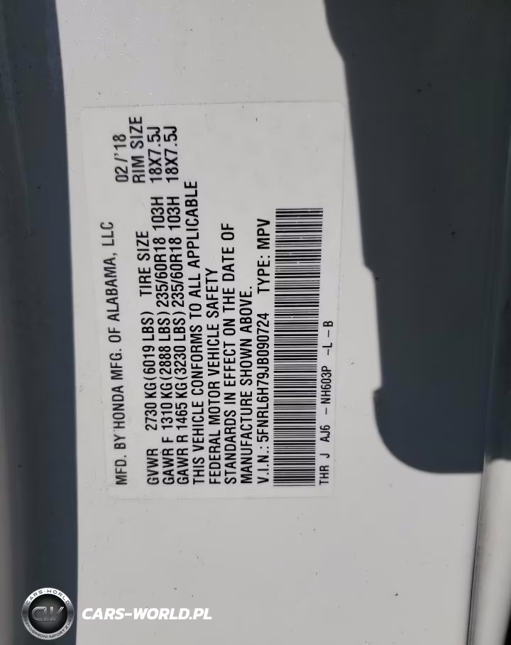 2018 Honda Odyssey Exl VIN:5FNRL6H79JB090724 - 14