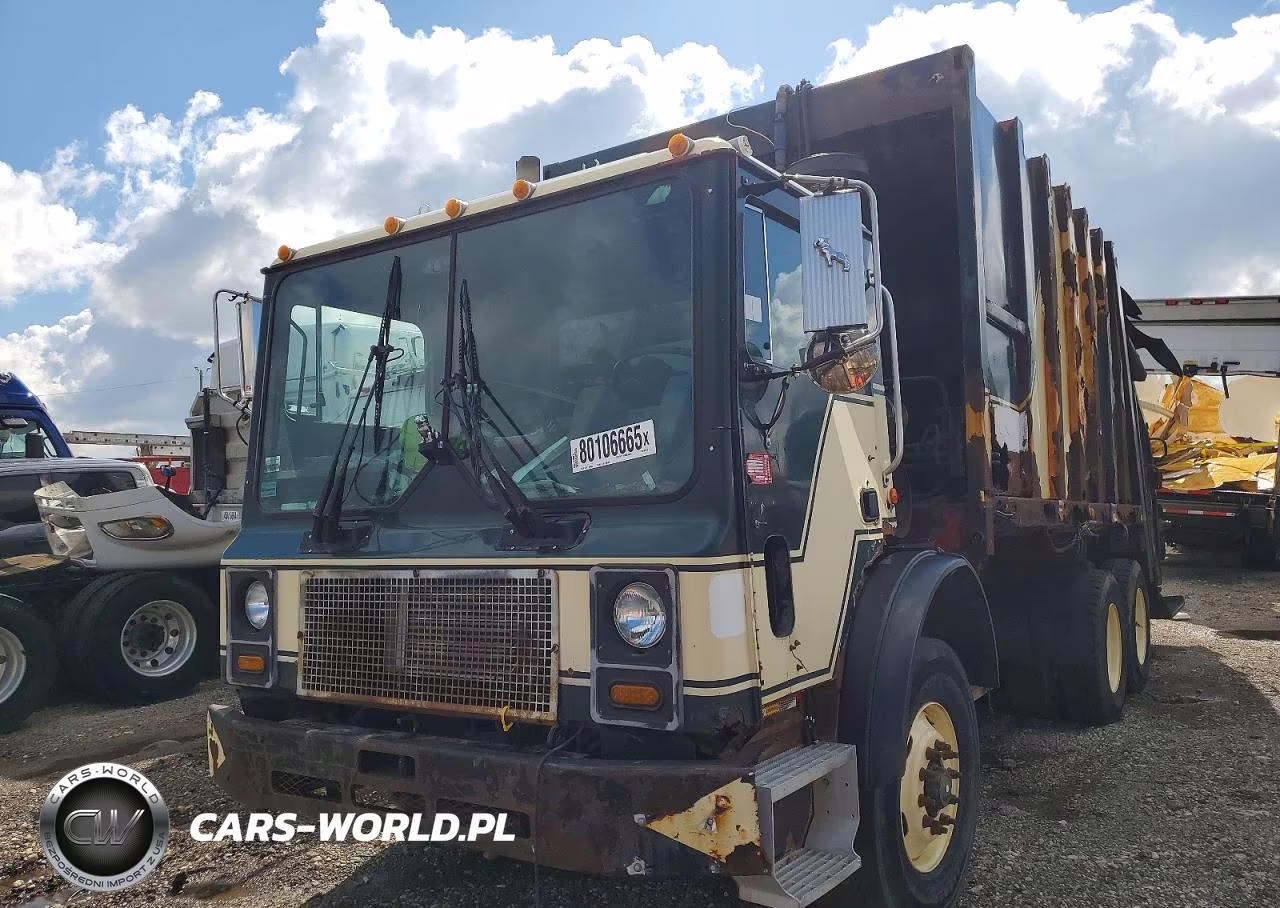 1991 Mack Mr600 Refuse Truck VIN:1M2K195C54M024110 - 2