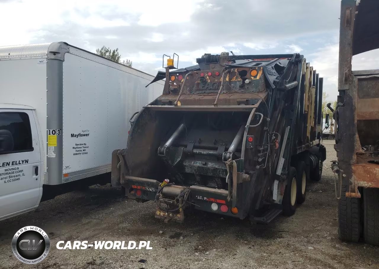 1991 Mack Mr600 Refuse Truck VIN:1M2K195C54M024110 - 4