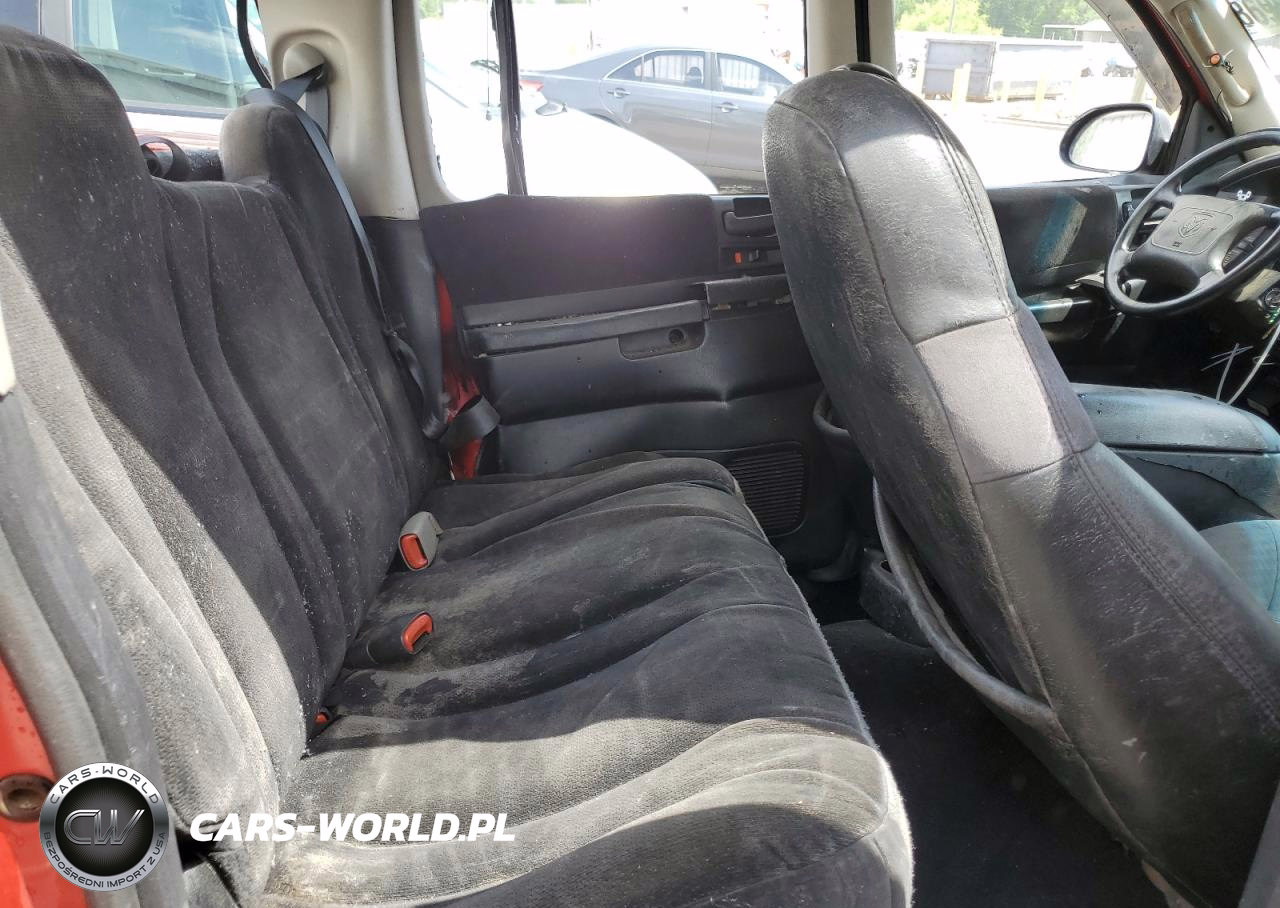 2001 Dodge Dakota Quad VIN:1B7GL2AN91S196666 - 10