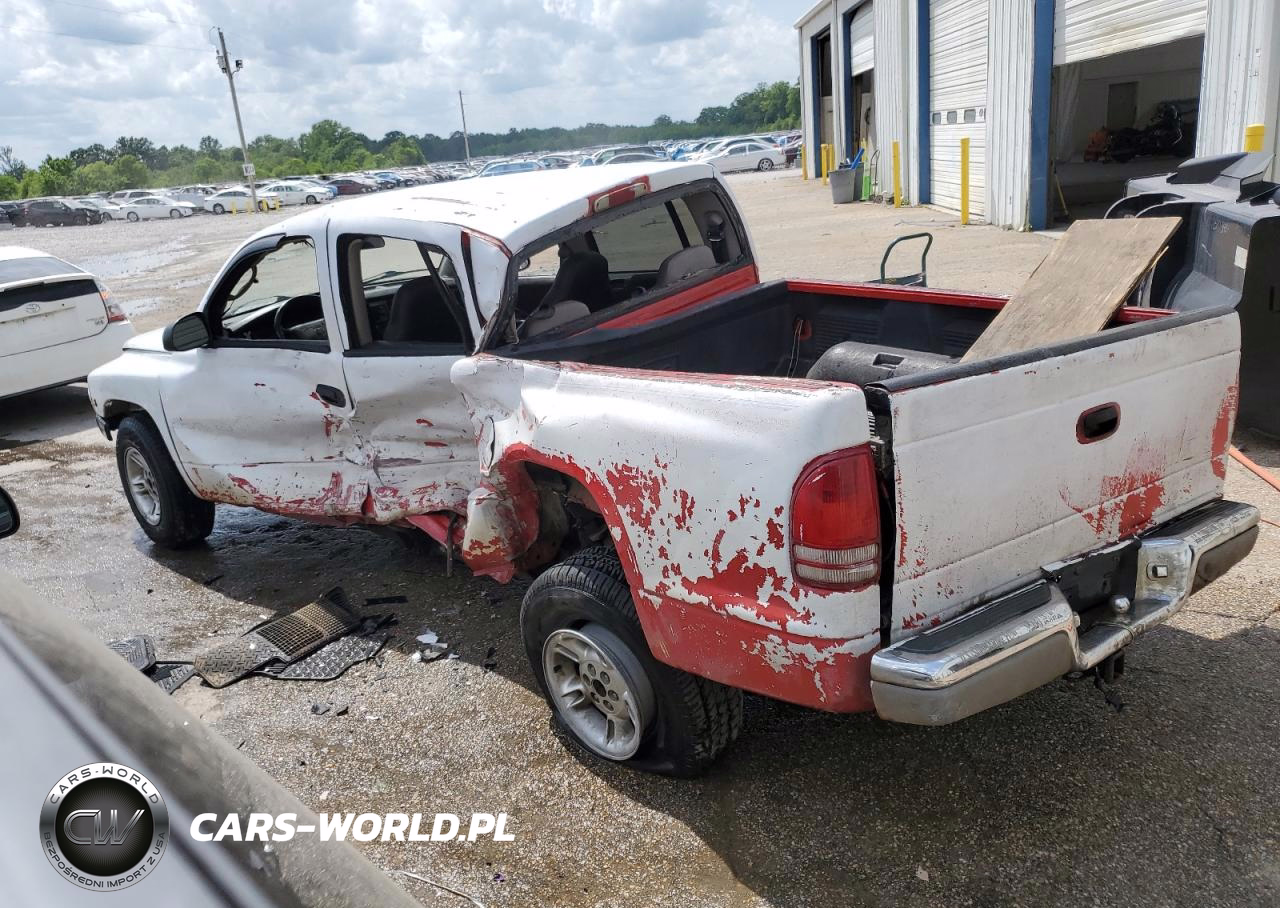 2001 Dodge Dakota Quad VIN:1B7GL2AN91S196666 - 2