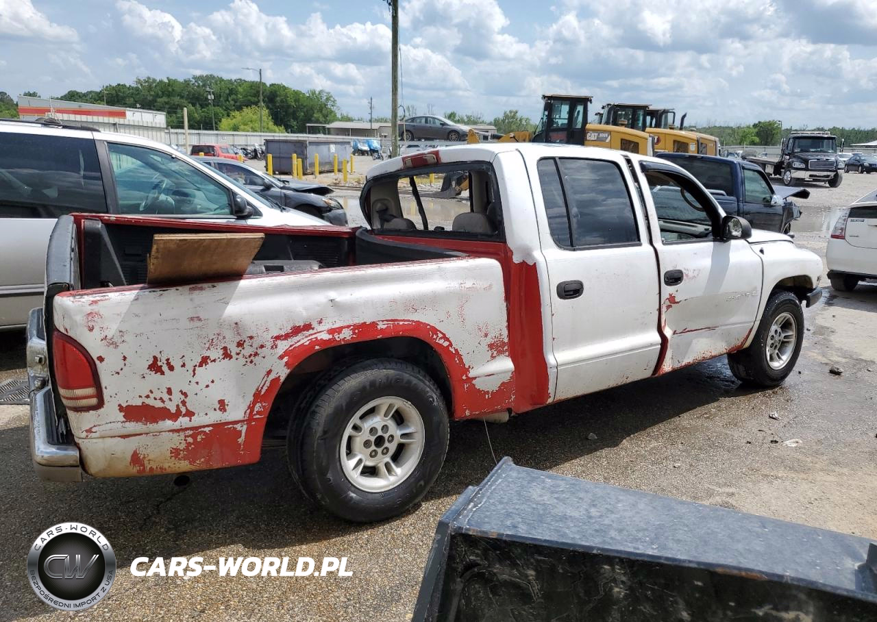 2001 Dodge Dakota Quad VIN:1B7GL2AN91S196666 - 3