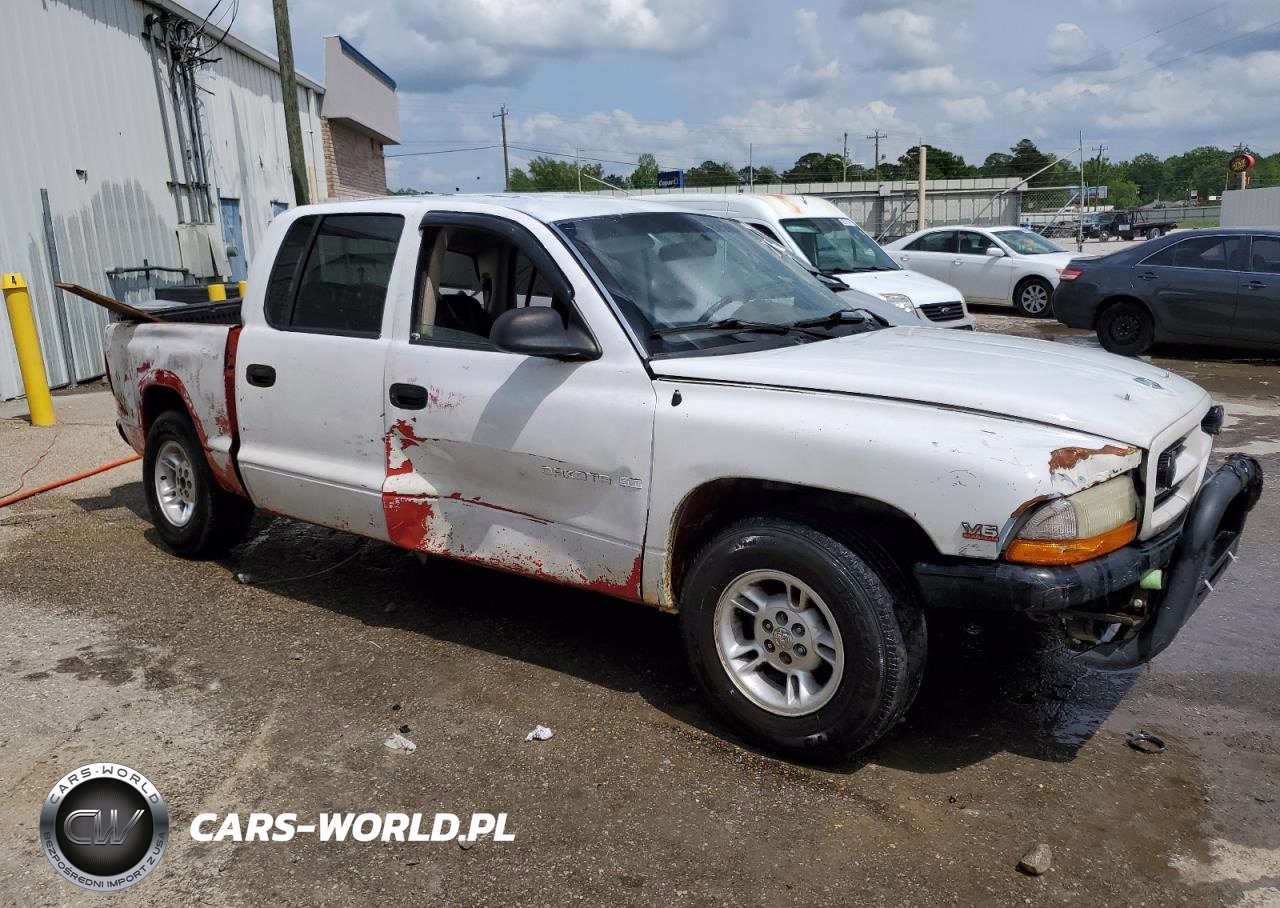 2001 Dodge Dakota Quad VIN:1B7GL2AN91S196666 - 4
