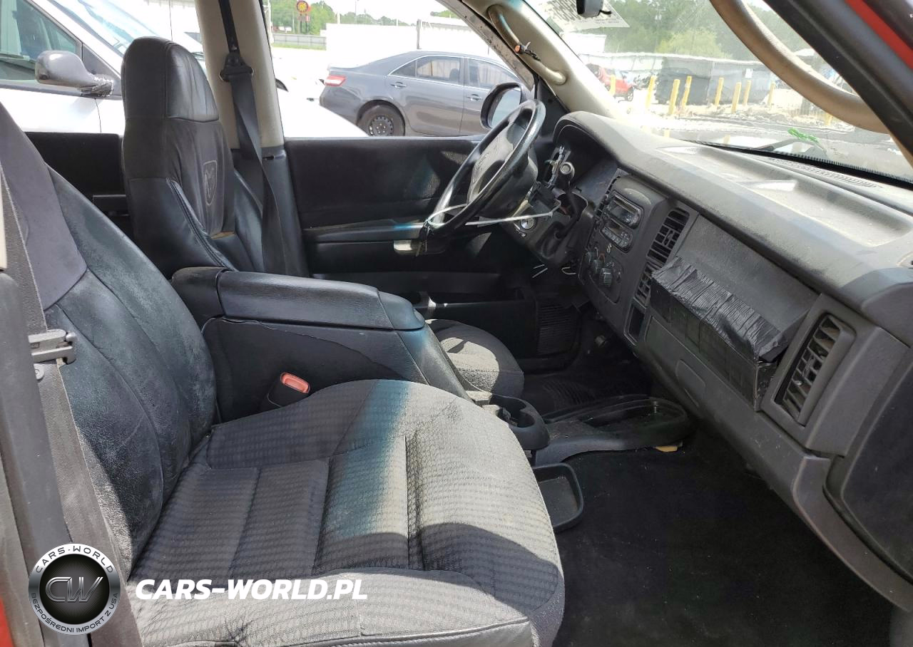 2001 Dodge Dakota Quad VIN:1B7GL2AN91S196666 - 7