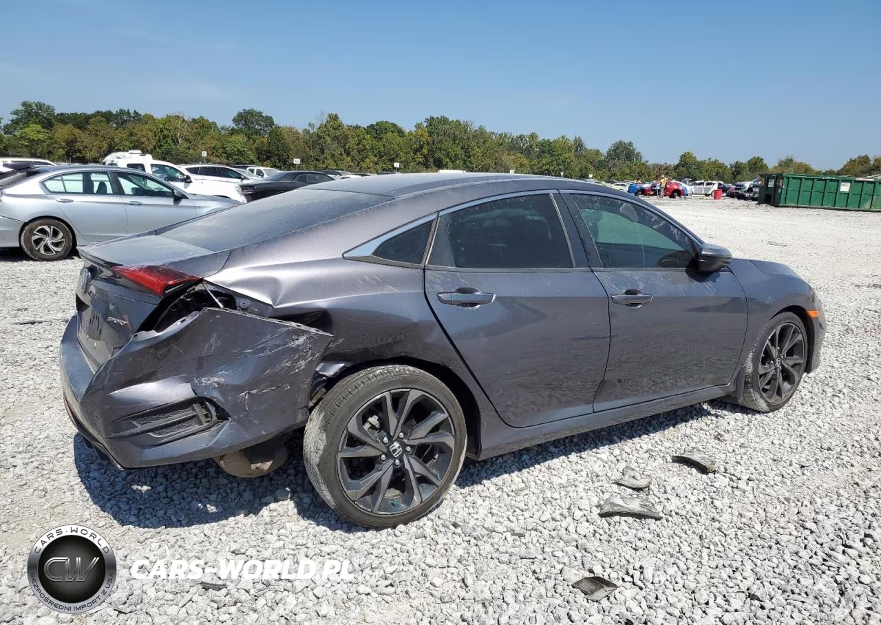 2021 Honda Civic Sport VIN:2HGFC2F80MH512290 - 3